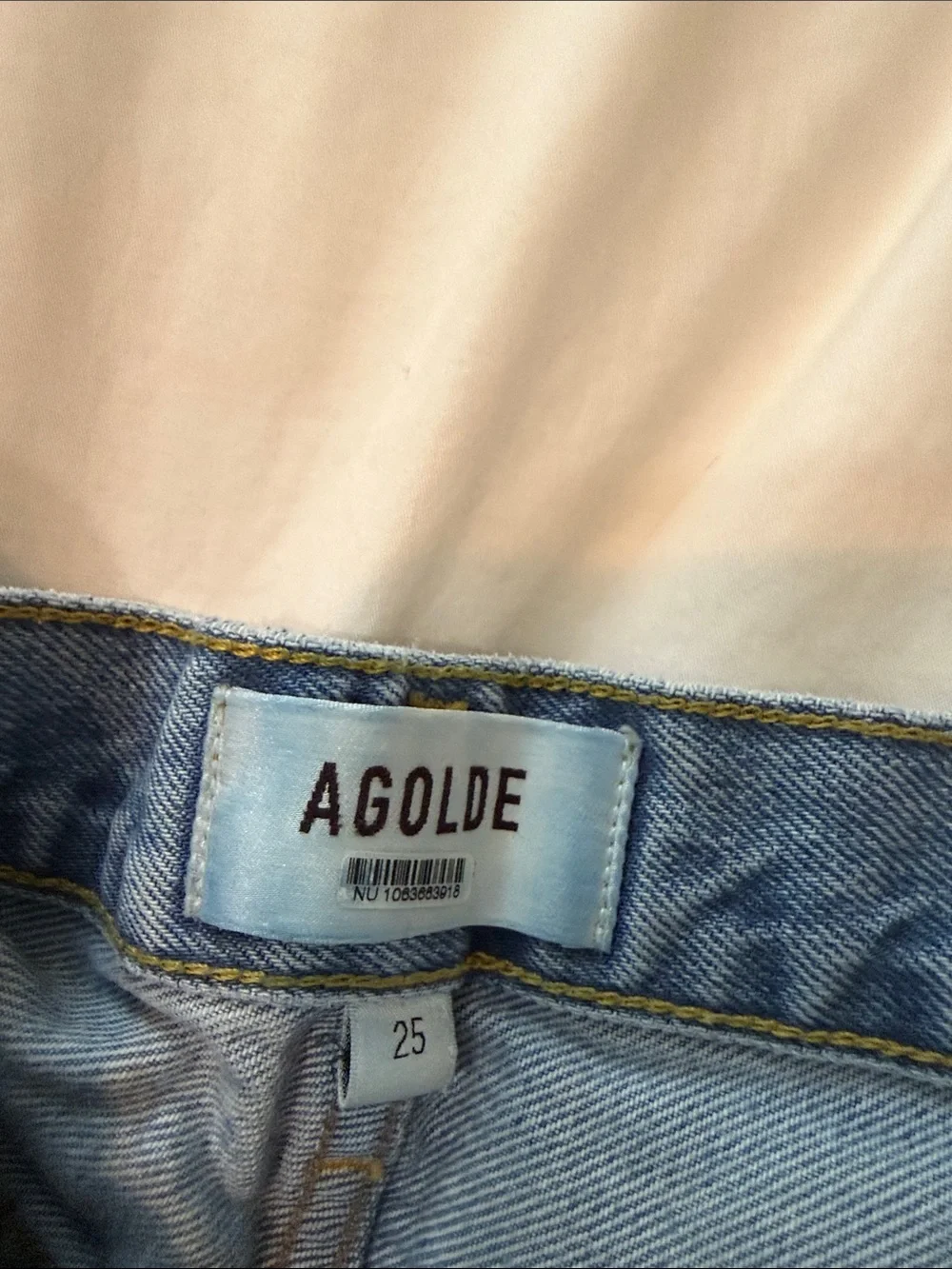 Agolde high rise